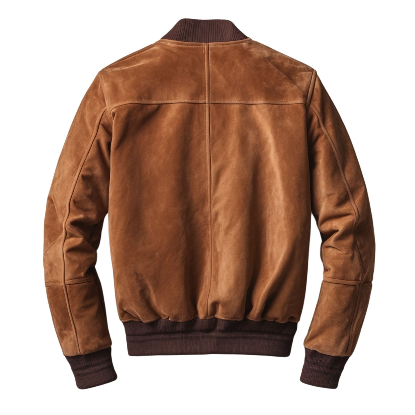 Classic Bomber Jacket Ribbed Collar Cuffs Featuring Front Zipper Closure Multiple Pockets Everyday Style