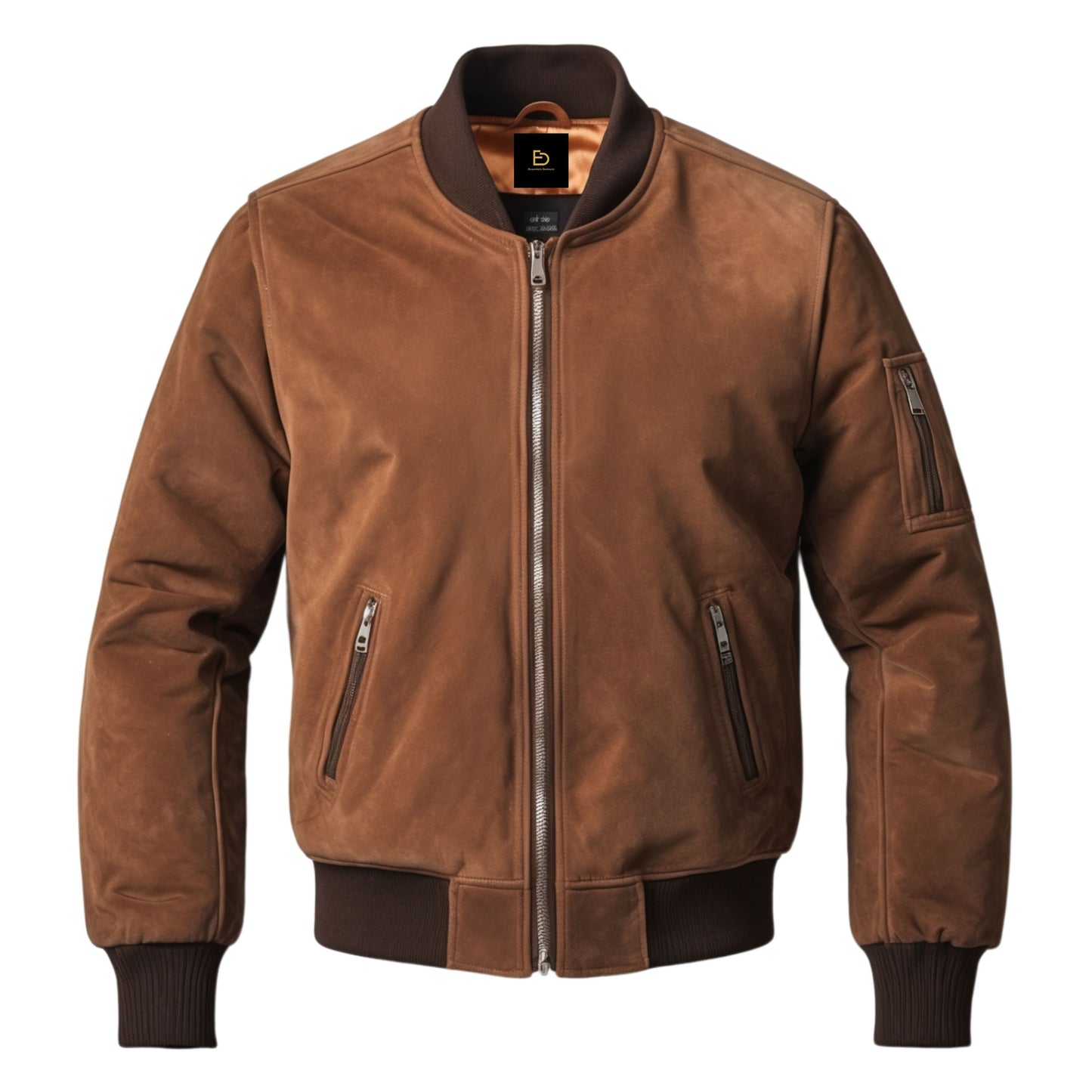 Timeless Bomber Jacket Classic Ribbed Cuffs Secure Zipper Pockets Comfortable Fit Everyday Casual Outfit