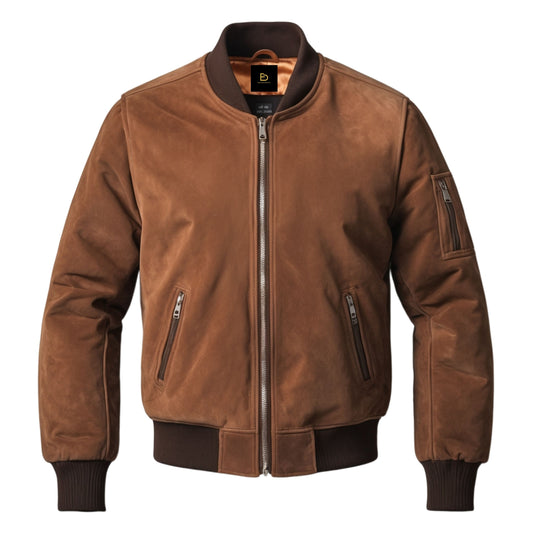 Timeless Bomber Jacket Classic Ribbed Cuffs Secure Zipper Pockets Comfortable Fit Everyday Casual Outfit